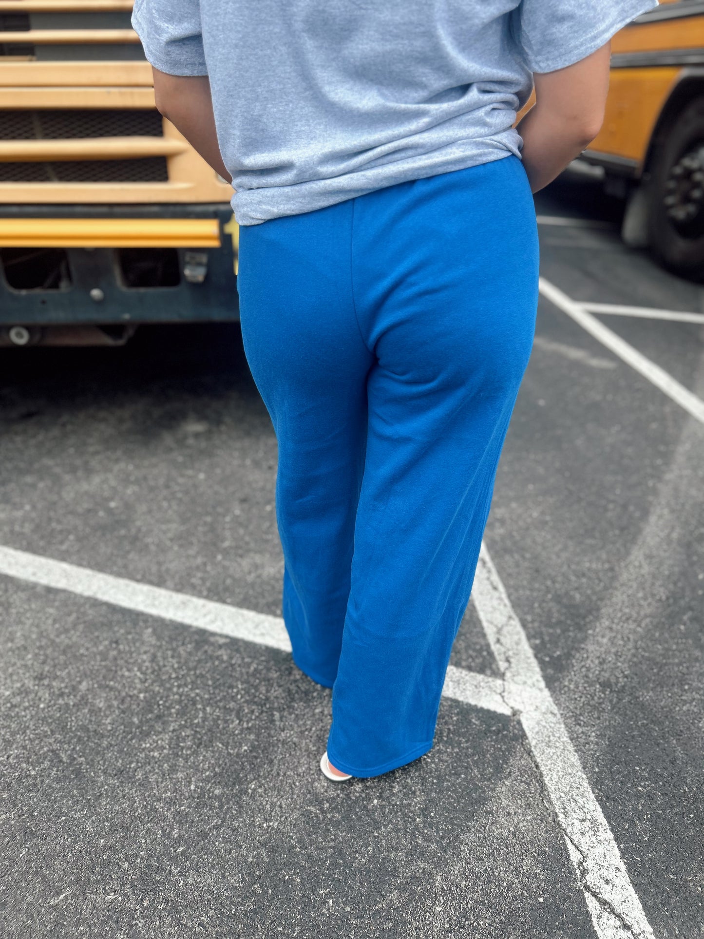 Love You Most Sweatpants - Blue
