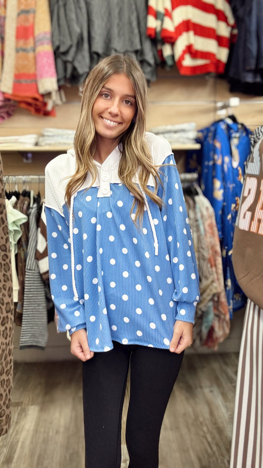 Small Town Girl Ribbed Hoodie