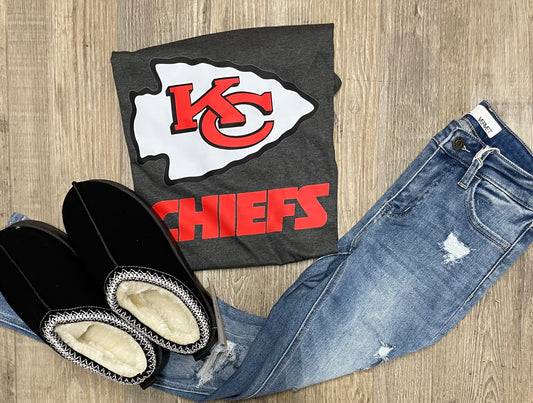 KC Chiefs Graphic Tee - Adult