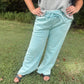 Change My Mind Sweatpants - Dusty Teal
