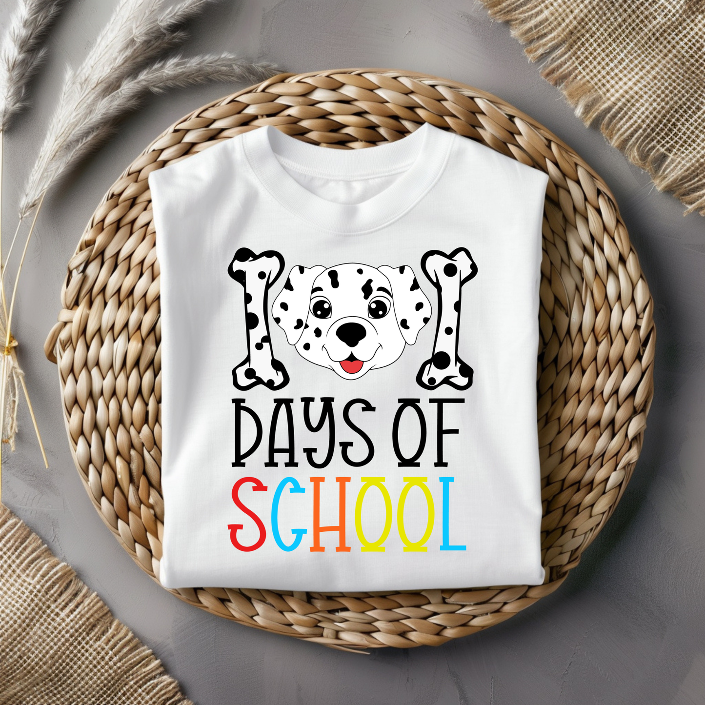 101 Days of School Rainbow Graphic Tee