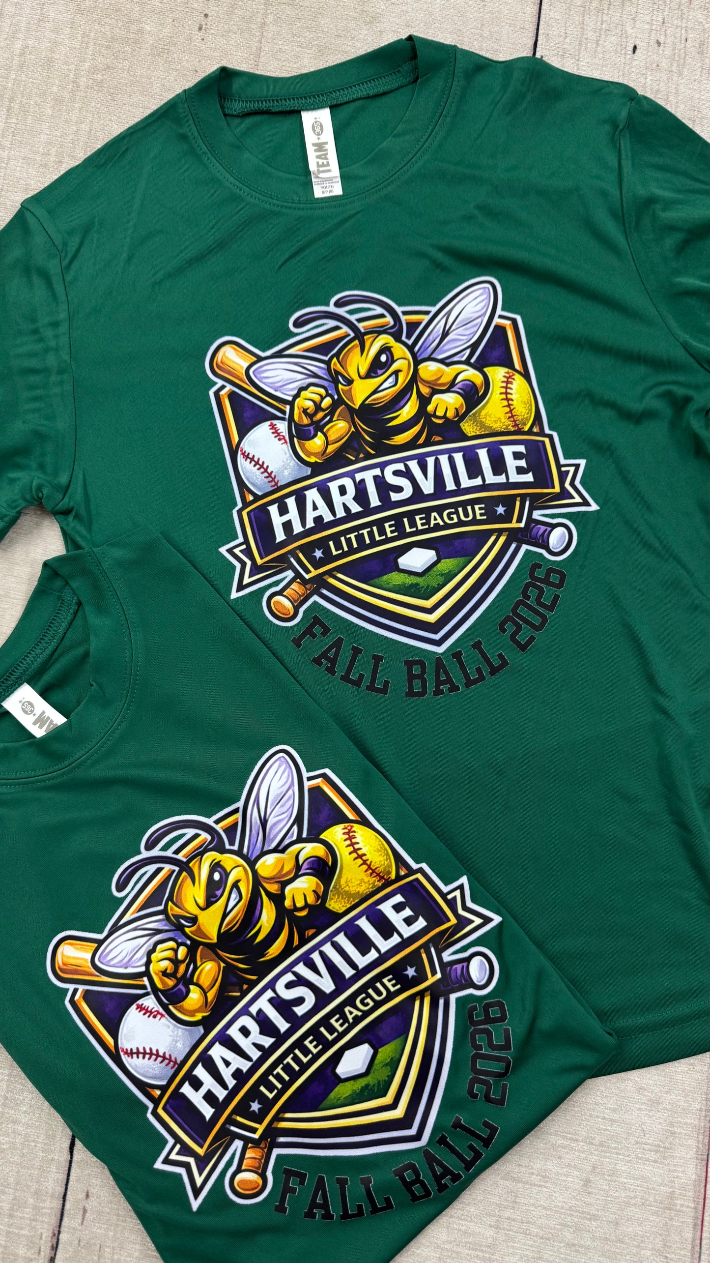 Hartsville Fall Ball - Army Green Coach Pitch