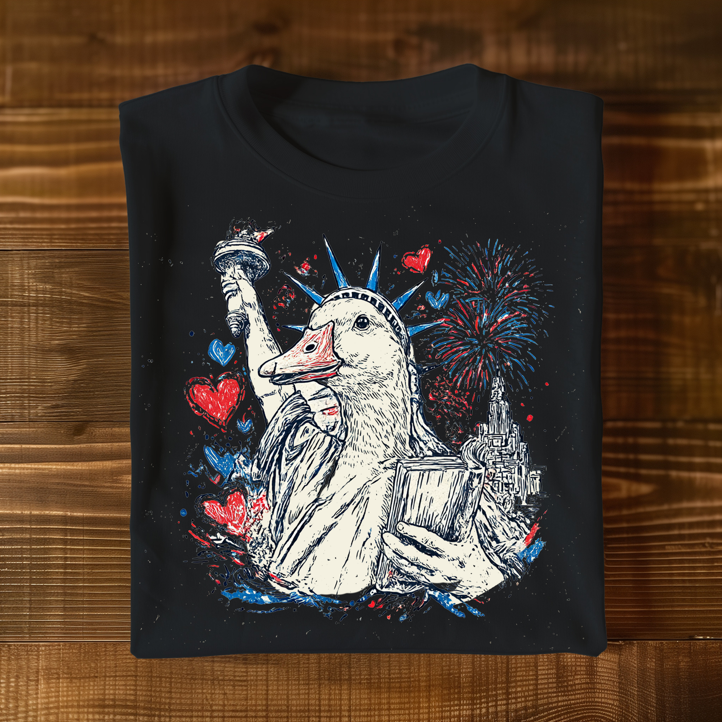 Patriotic Graphic Tee - 36