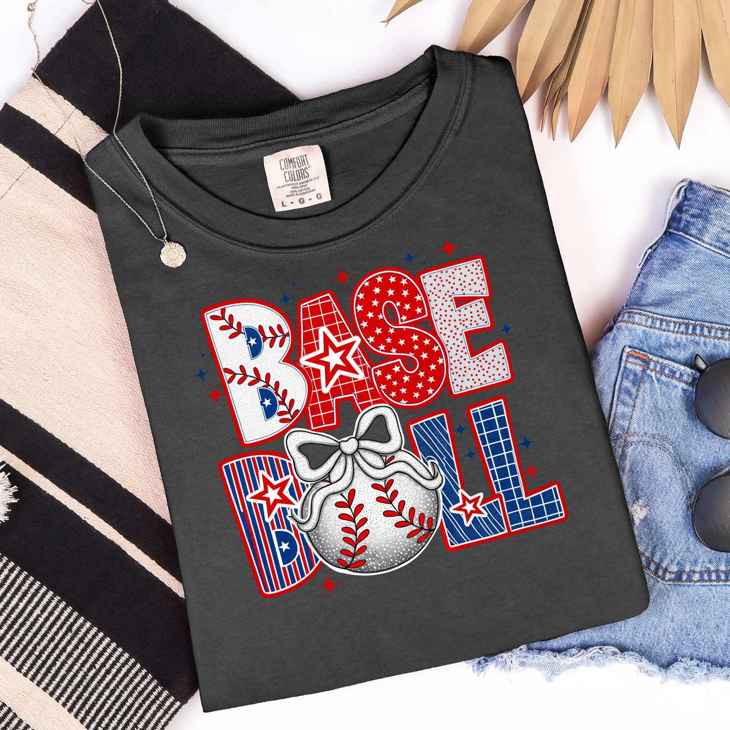 Cute Baseball Graphic Tee