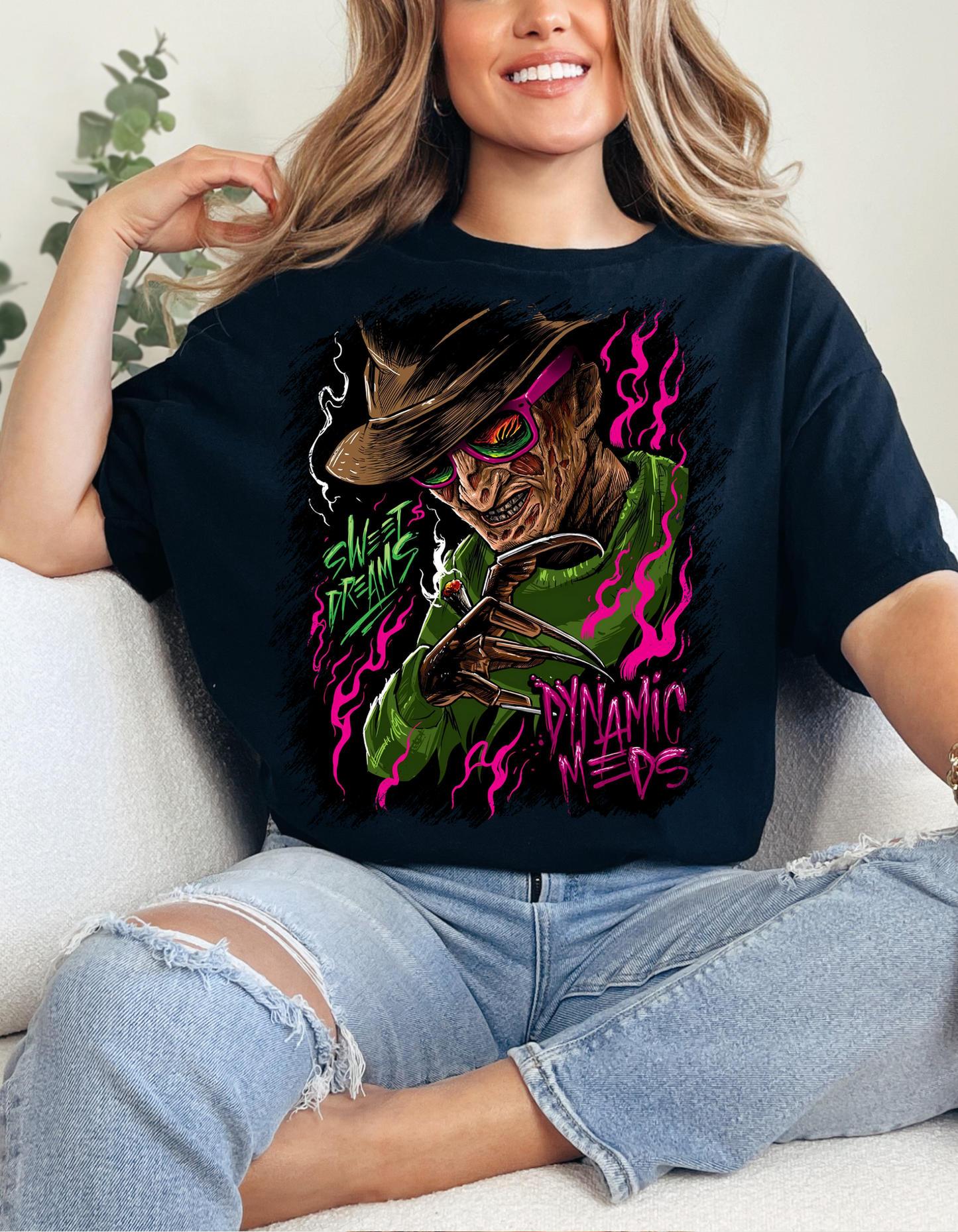 SCARY HALLOWEEN GRAPHIC TEE - 36