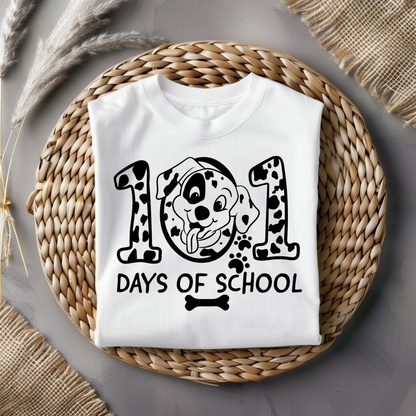 101 Days of School Dog Graphic Tee