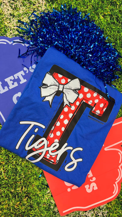 Big T Polka Dot Tigers Graphic Tee