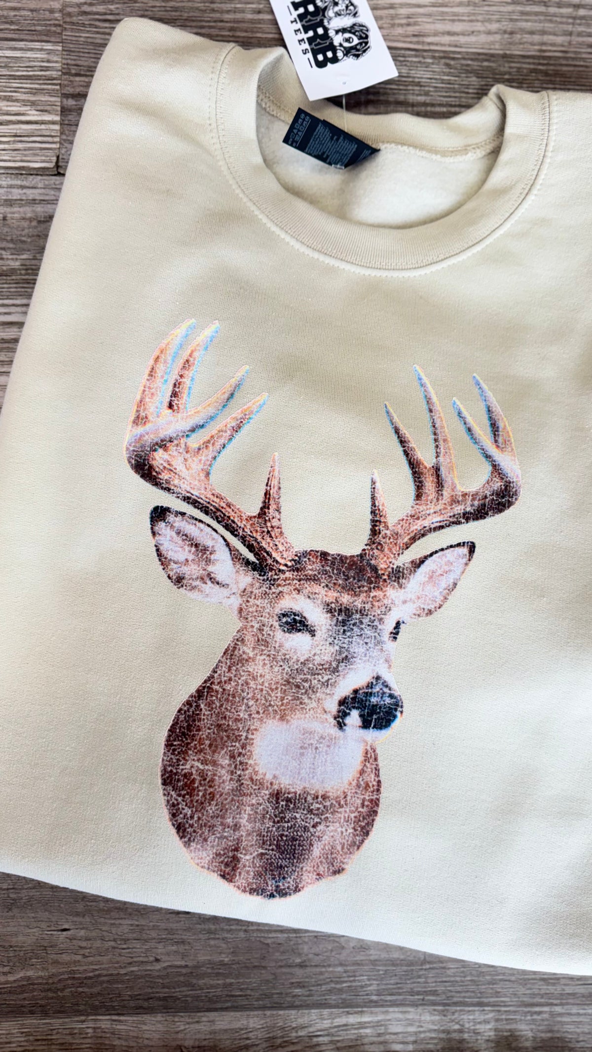 Deer Head Sand CN Graphic Tee - TSABR