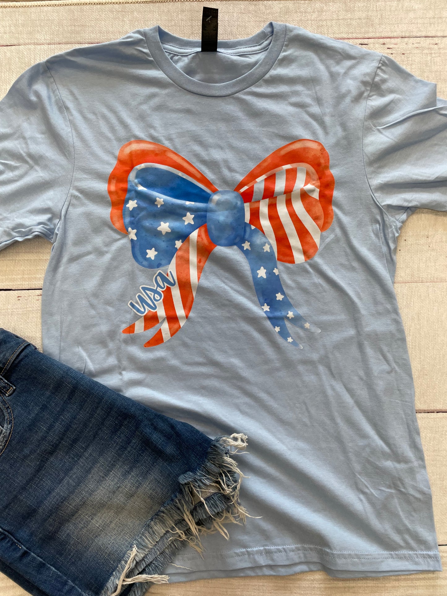 USA Bow Graphic Tee