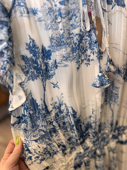 Boarder Horizons Maxi Dress