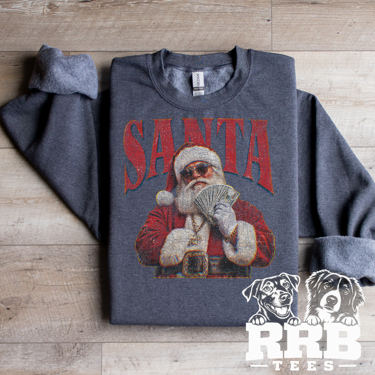 Gangsta Santa Graphic Tee