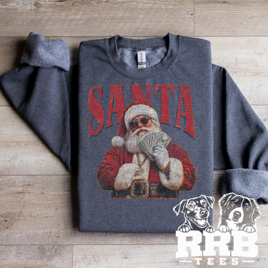 Gangsta Santa Graphic Tee