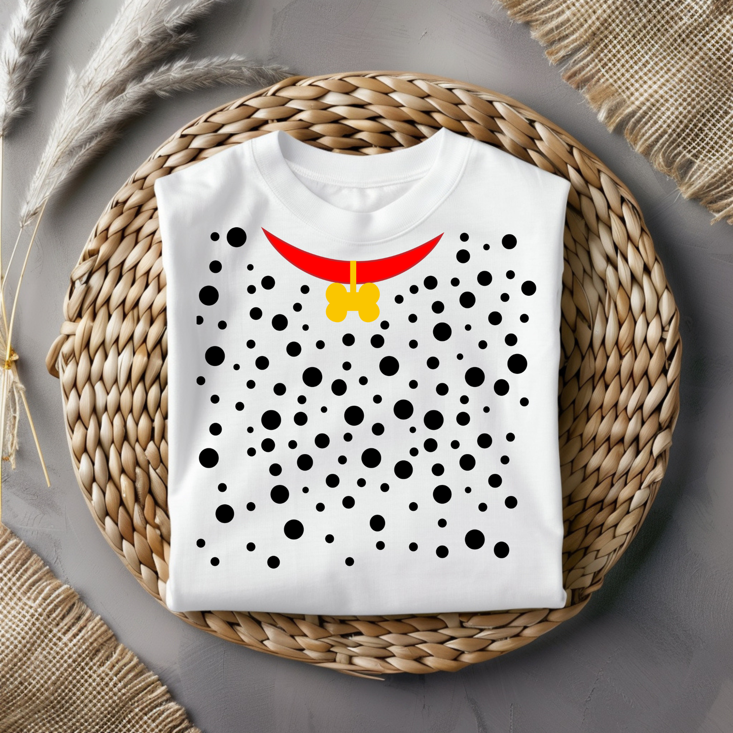 Dalmation & Color Graphic Tee