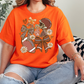 Football Daisy Collage Graphic Tee