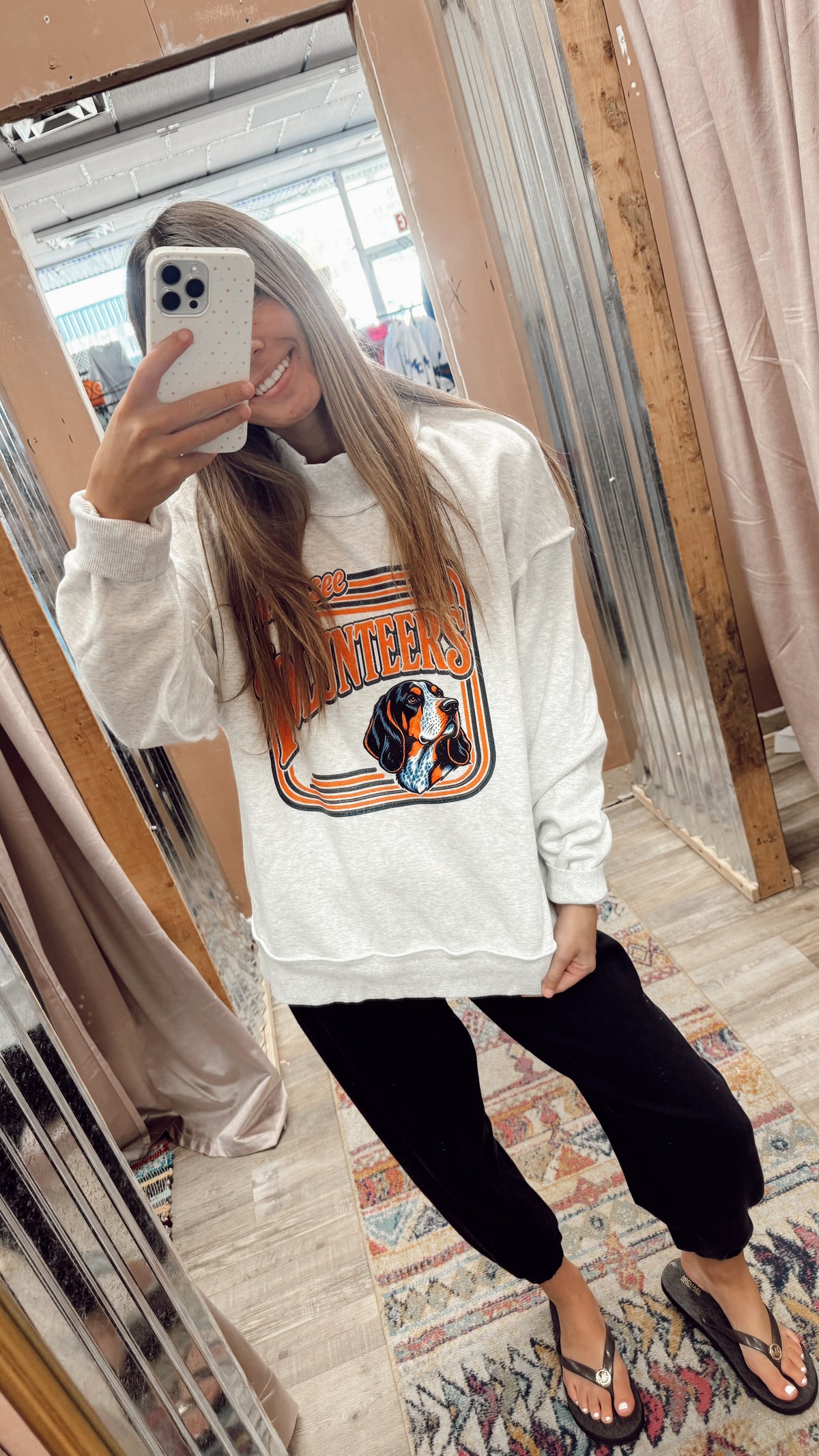 MOCK NECK VOLS RETRO
