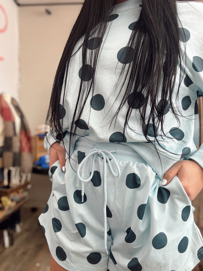 True Love Polka Dot 2 Piece Set