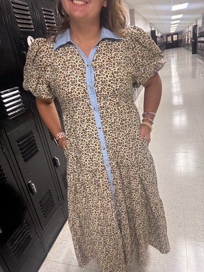 Queen of Chaos Chettah Dress