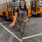 Wild Girl Cheetah Overalls