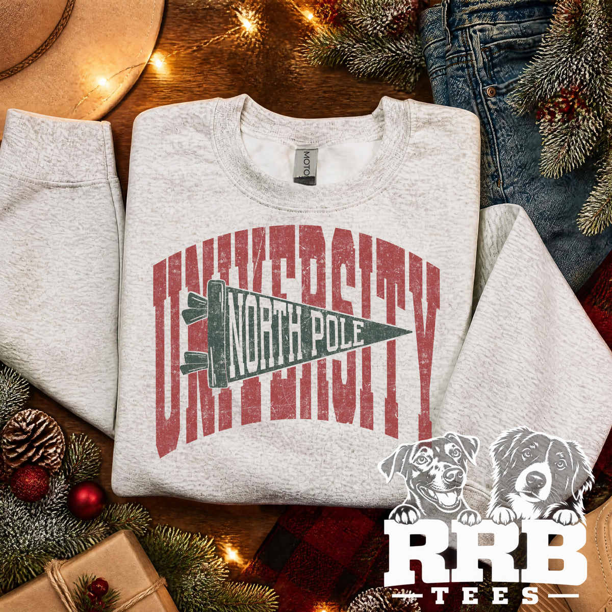 North Pole University Graphic Tee