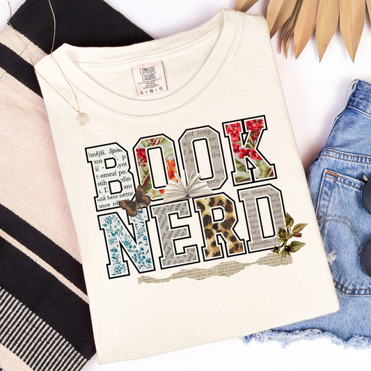 Book Nerd Graphic Tee