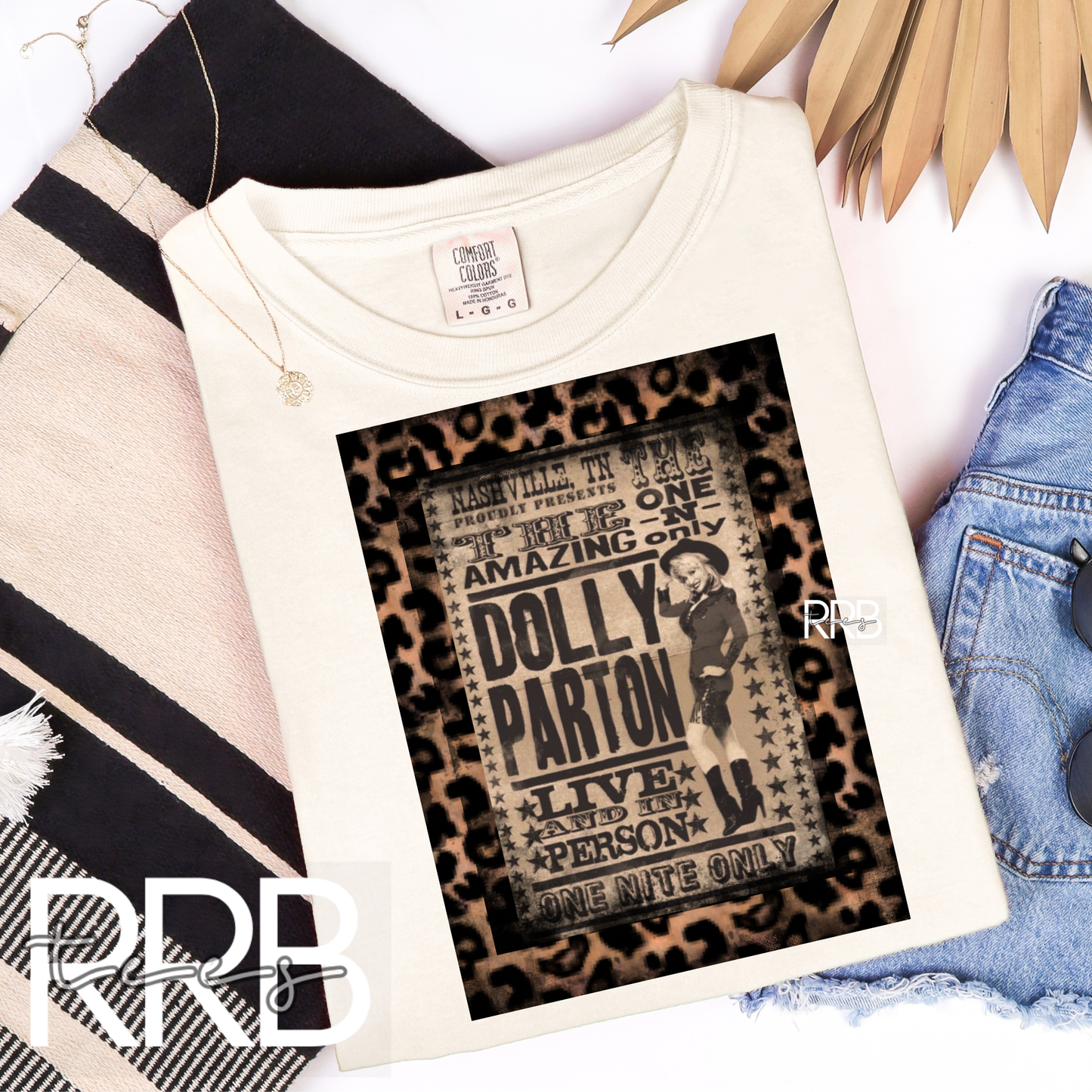 Amazing Dolly Cheetah Graphic Tee