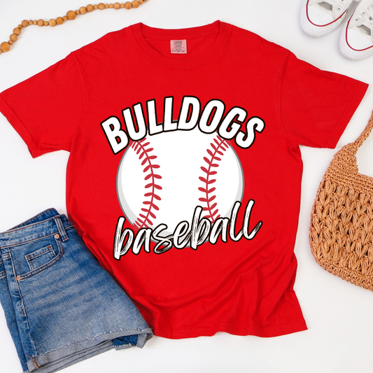 Your School Baseball/Softball Custom School Graphic Tee