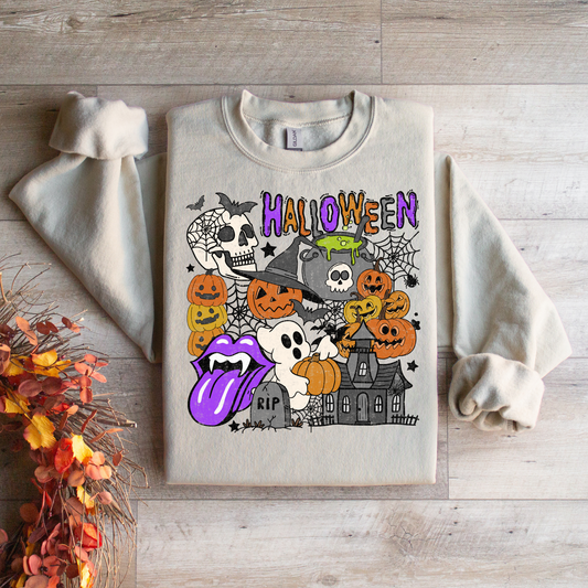 Halloween Collage Graphic Tee