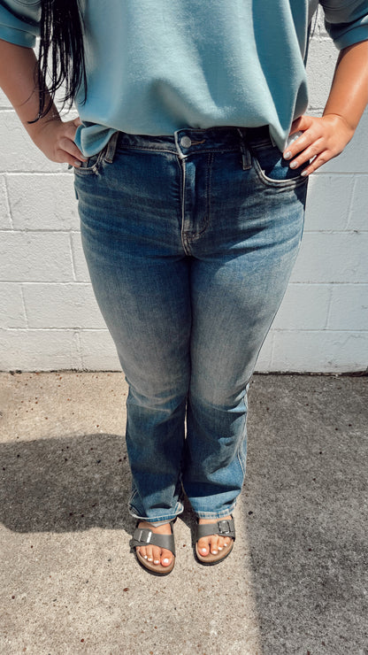 Josephine JUDY BLUE Mid Rise Bootcut Jeans