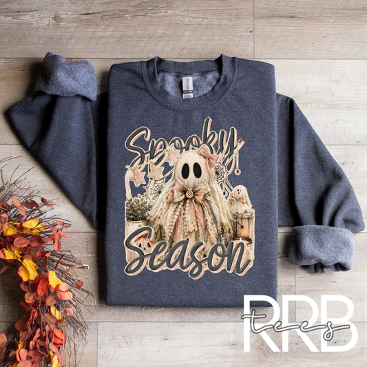 Spooky Season Pretty Ghost Graphic Tee