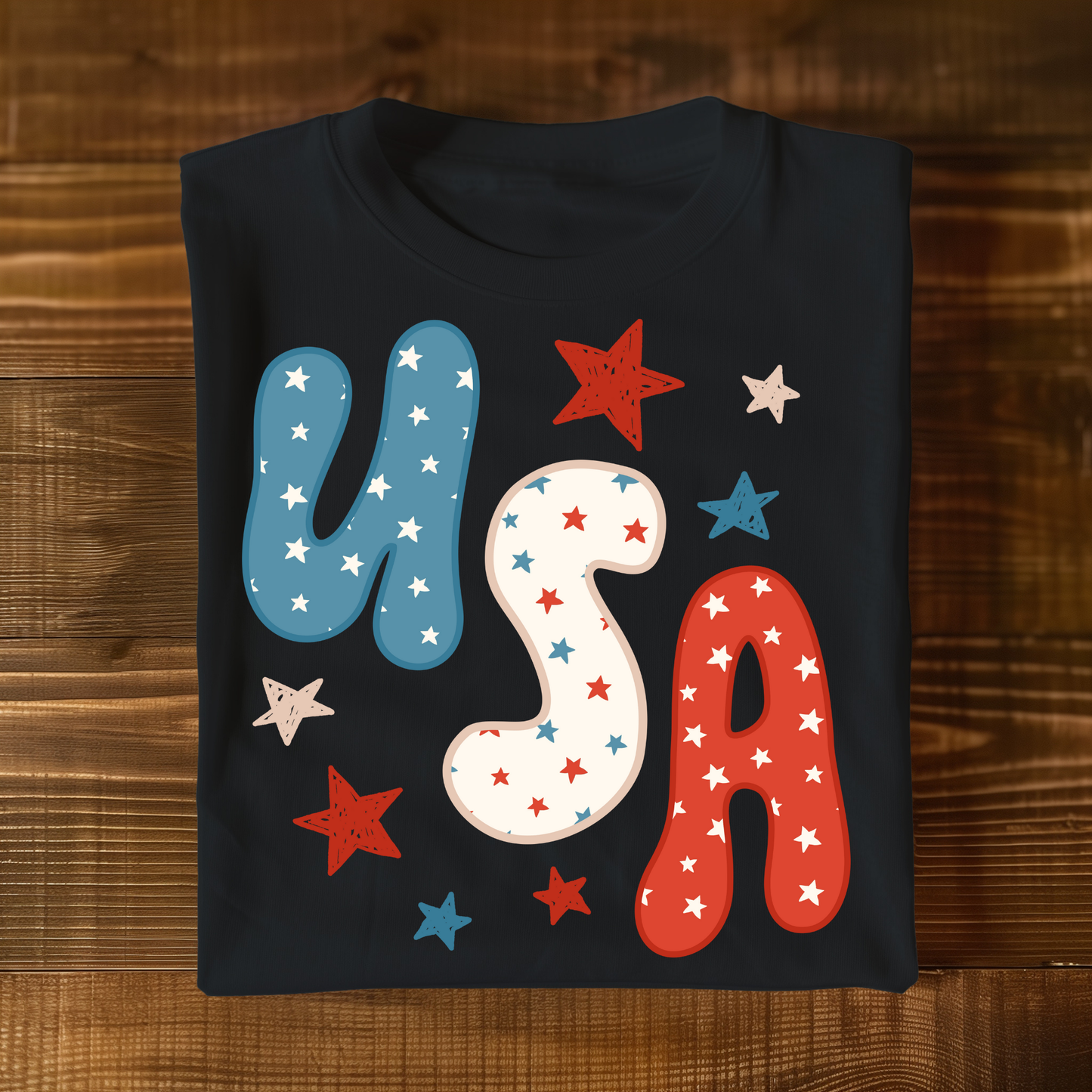 Patriotic Graphic Tee - 40