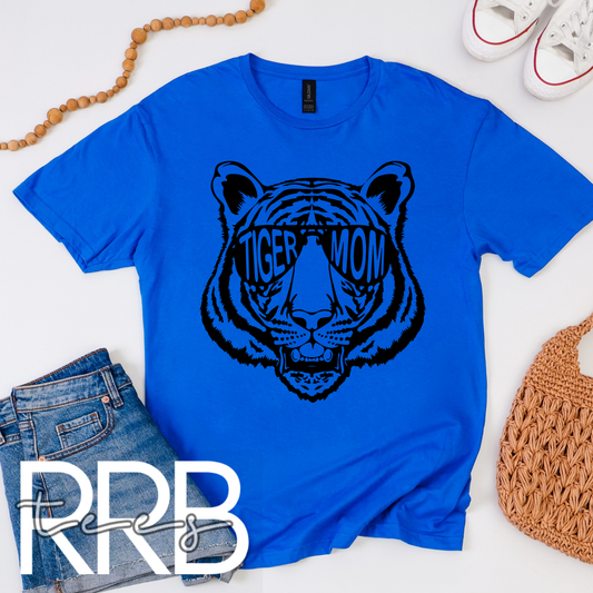 Tigers Mom In Sunglasses Graphic Tee