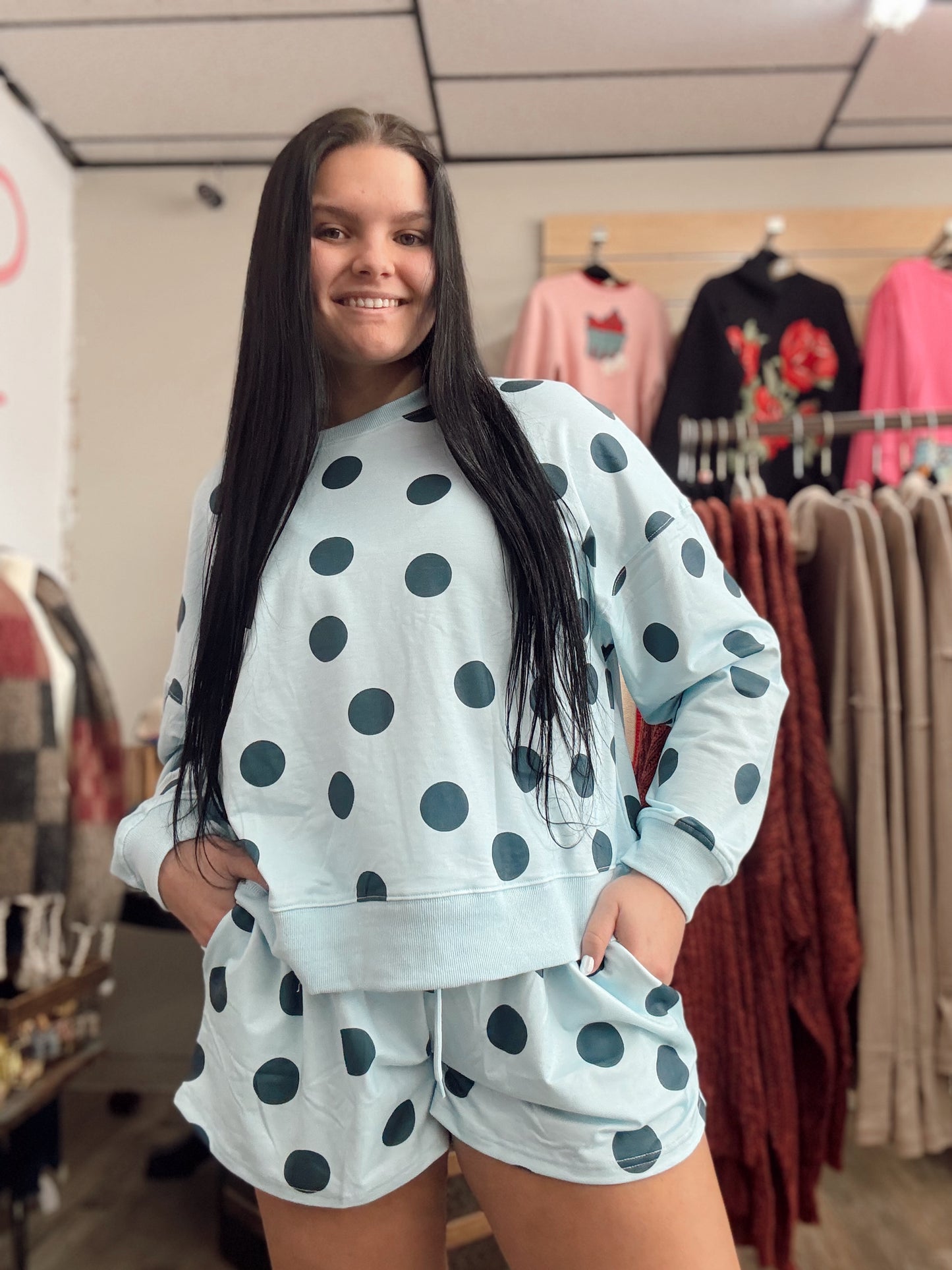 True Love Polka Dot 2 Piece Set