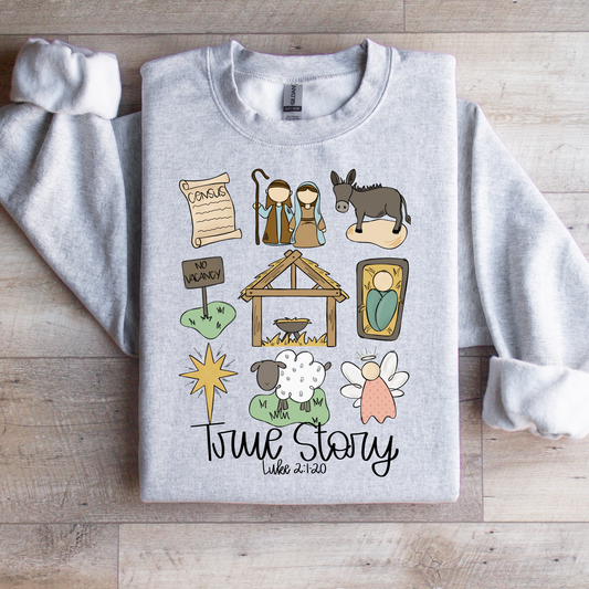 True Story Collage Jesus Graphic Tee