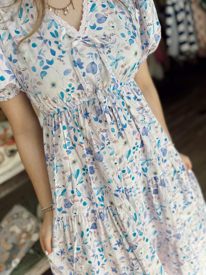 Easy Does It Floral Dress