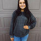 Sweater Weather Oversized Sweater - Charcoal