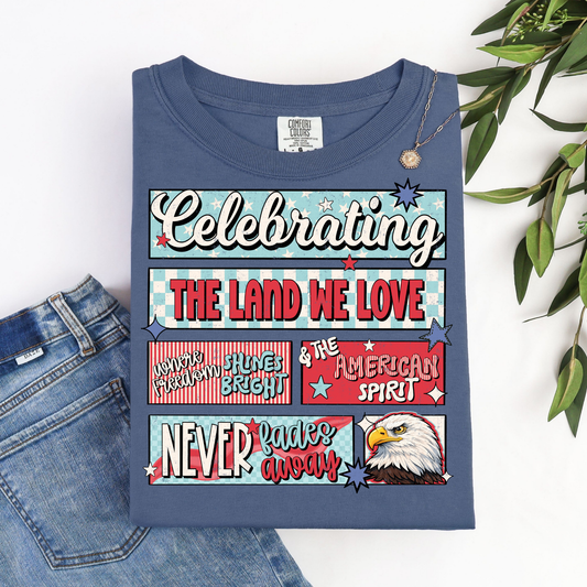 Celebrating The Land We Love Graphic Tee