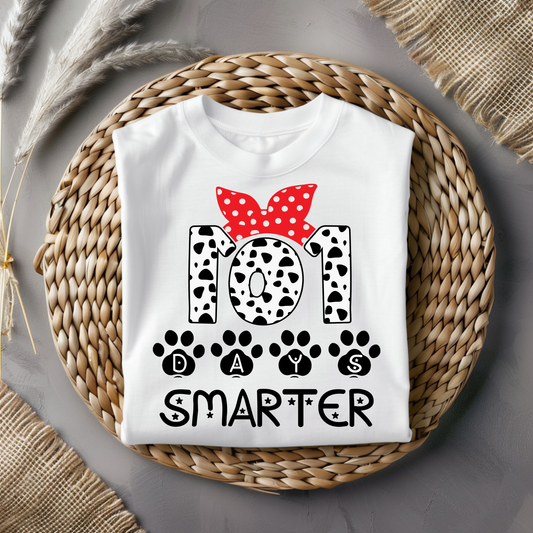 101 Days Smarter Bows Graphic Tee