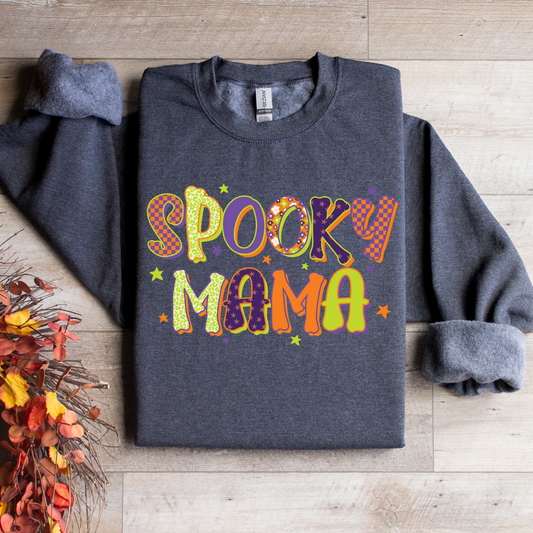 Spooky Mama Bright Graphic Tee