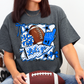 Let's Go Football Collage Graphic Tee