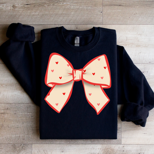 Heart Bow Graphic Tee