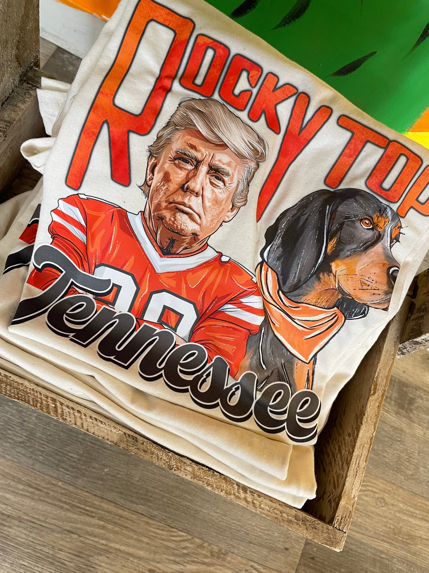 Trump And Smokey Graphic Tee