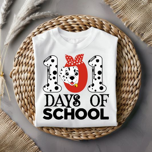 101 Days of School Bow Graphic Tee