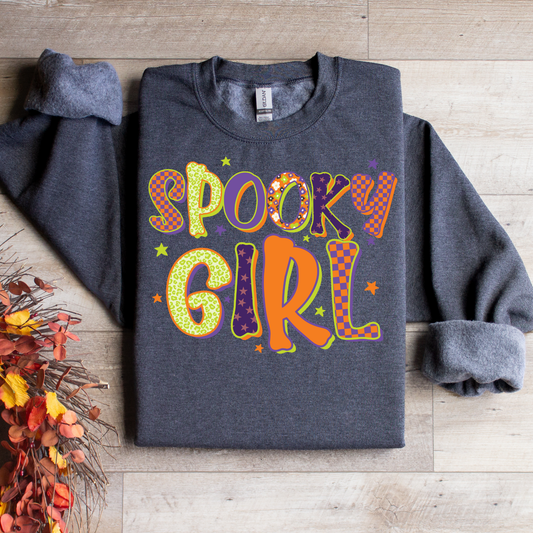 Spooky Girl Bright Graphic Tee