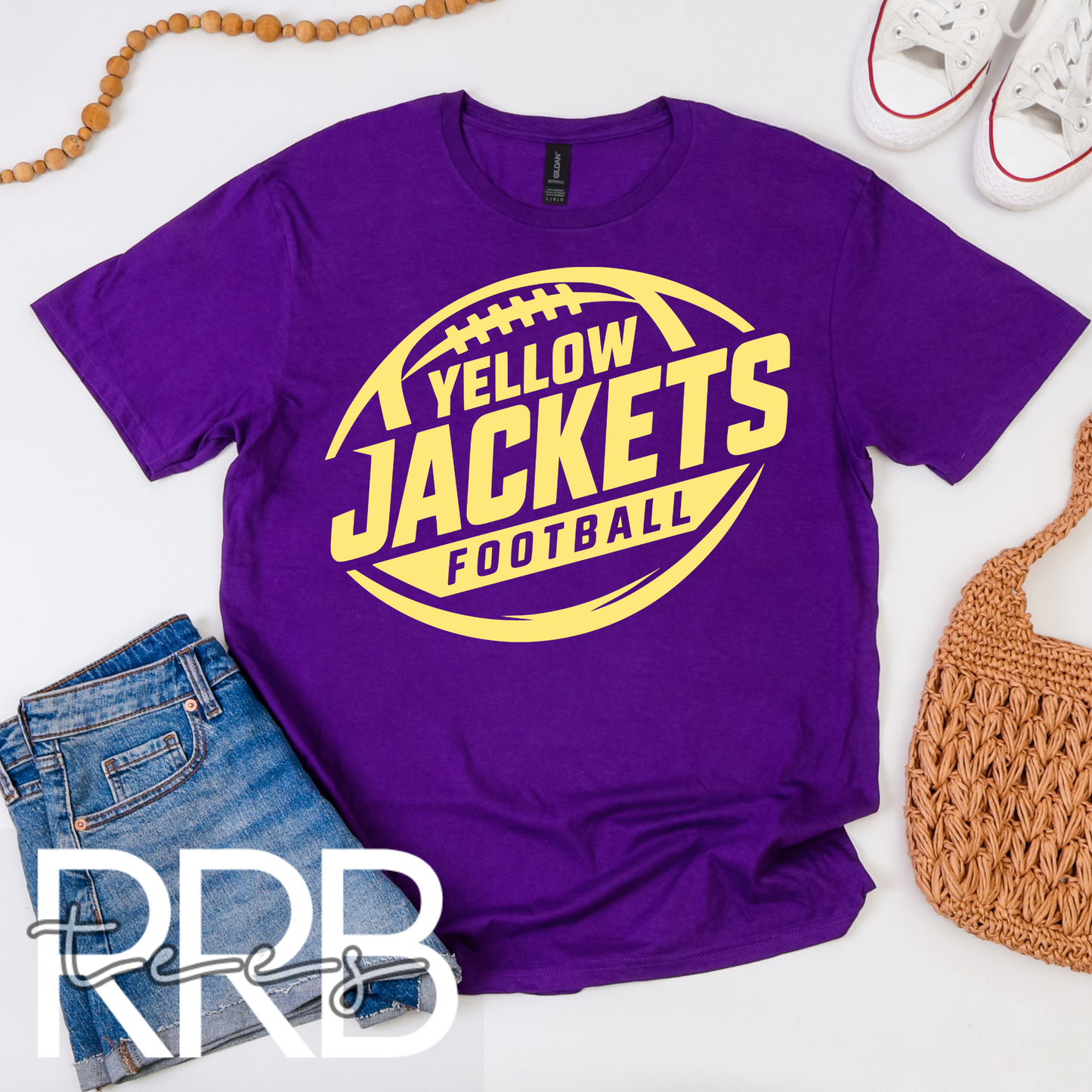Yellow Jackets Football Graphic Tee