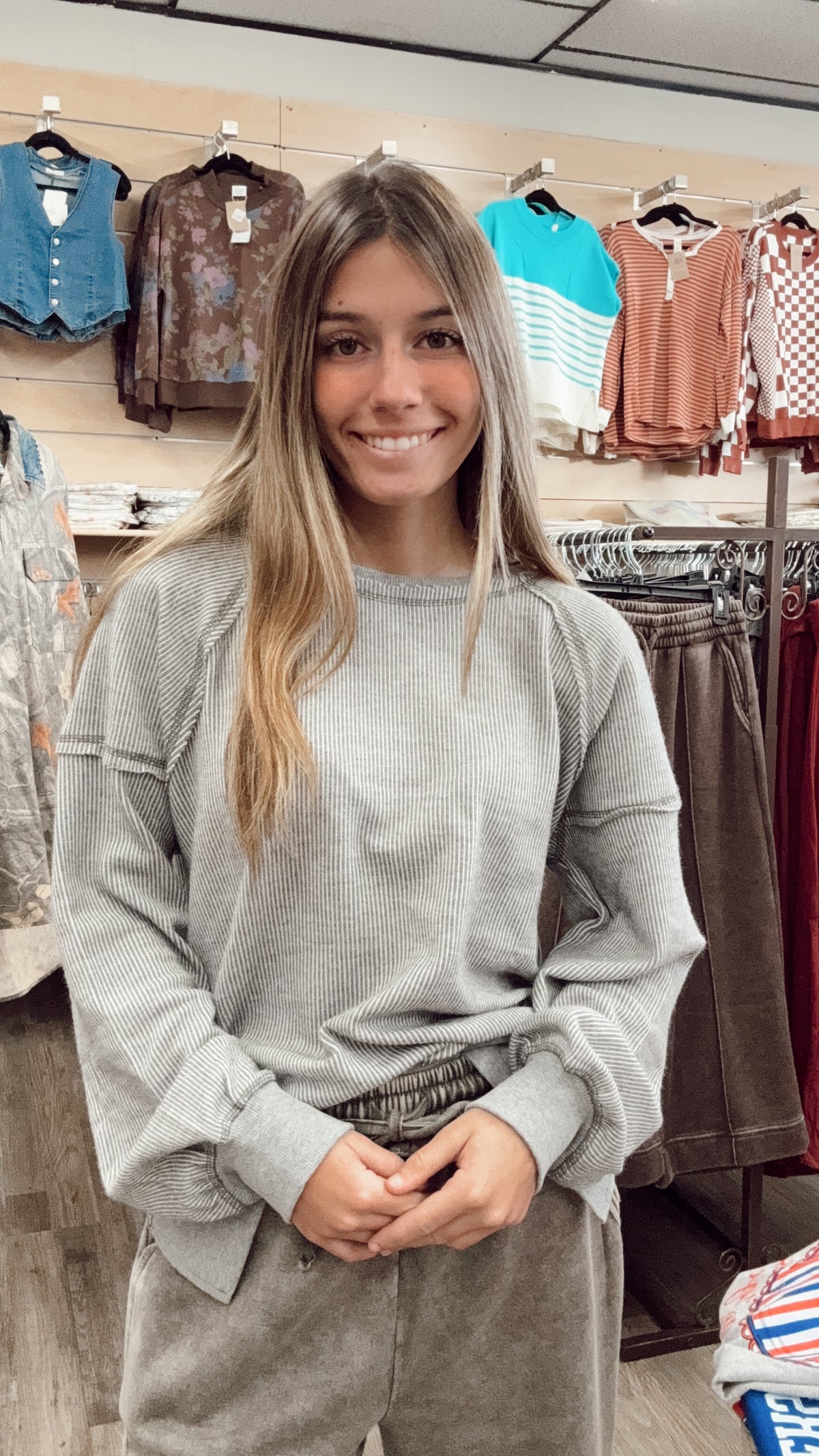 Autumn Leaves Cozy Sweatshirt