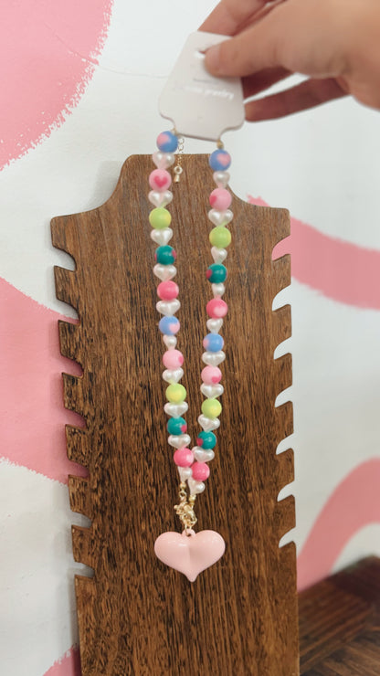 Candy Heart Crush Necklace