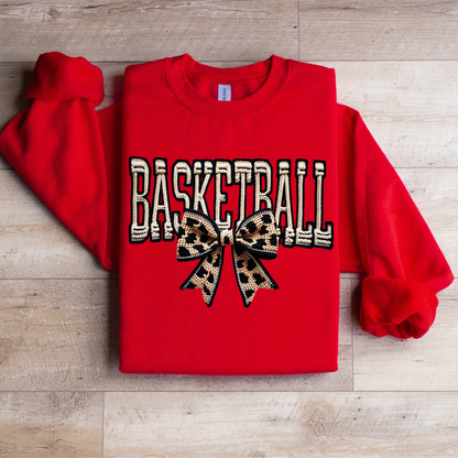 Game Day Basketball Yarn Graphic Tee