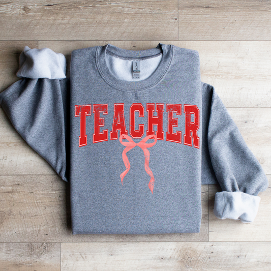 Teacher Bow Graphic Tee