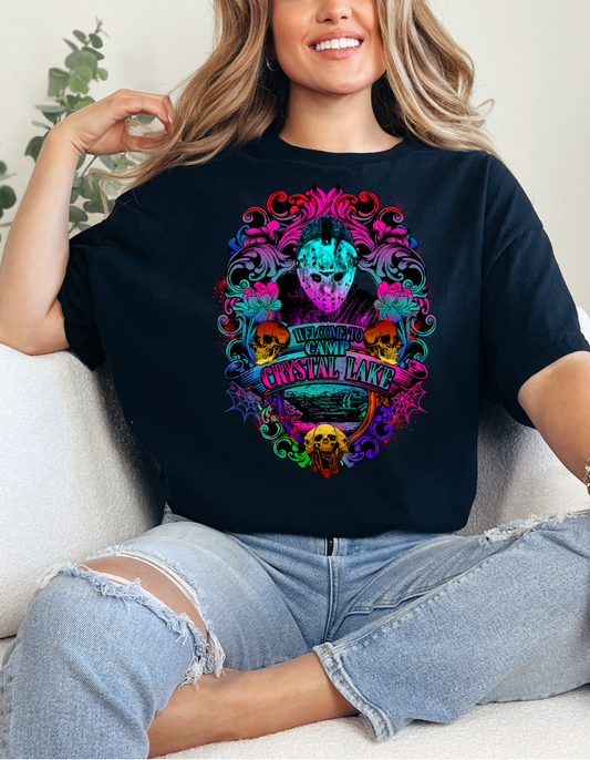 SCARY HALLOWEEN GRAPHIC TEE - 44