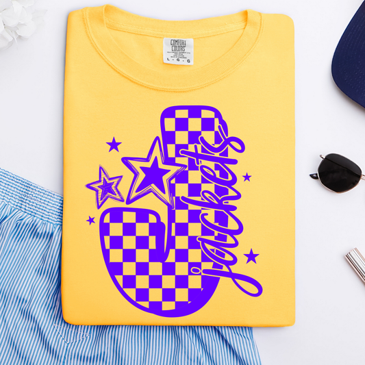 Big J Checkered Jackets Graphic Tee